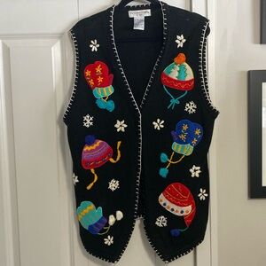 Victoria Jones Button Vest Vintage